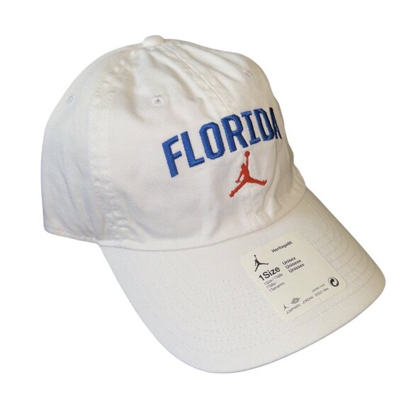 Jordan Florida Gators Heritage86 Adjustable Strapback Hat Cap Nike Jumpman NEW - Picture 2 of 14